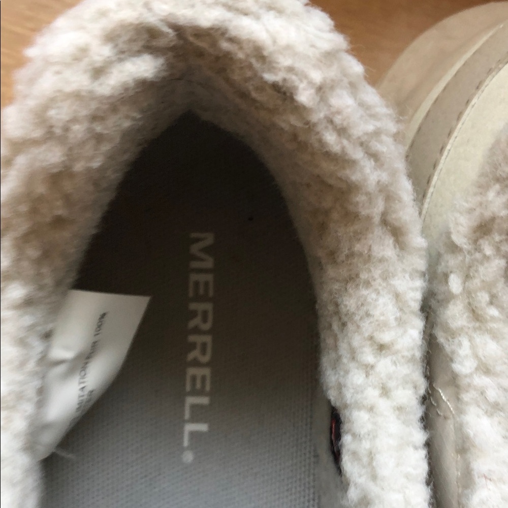 Merrell Women's Quilted Slip-On Snow Shoes - White - Picture 2 of 7